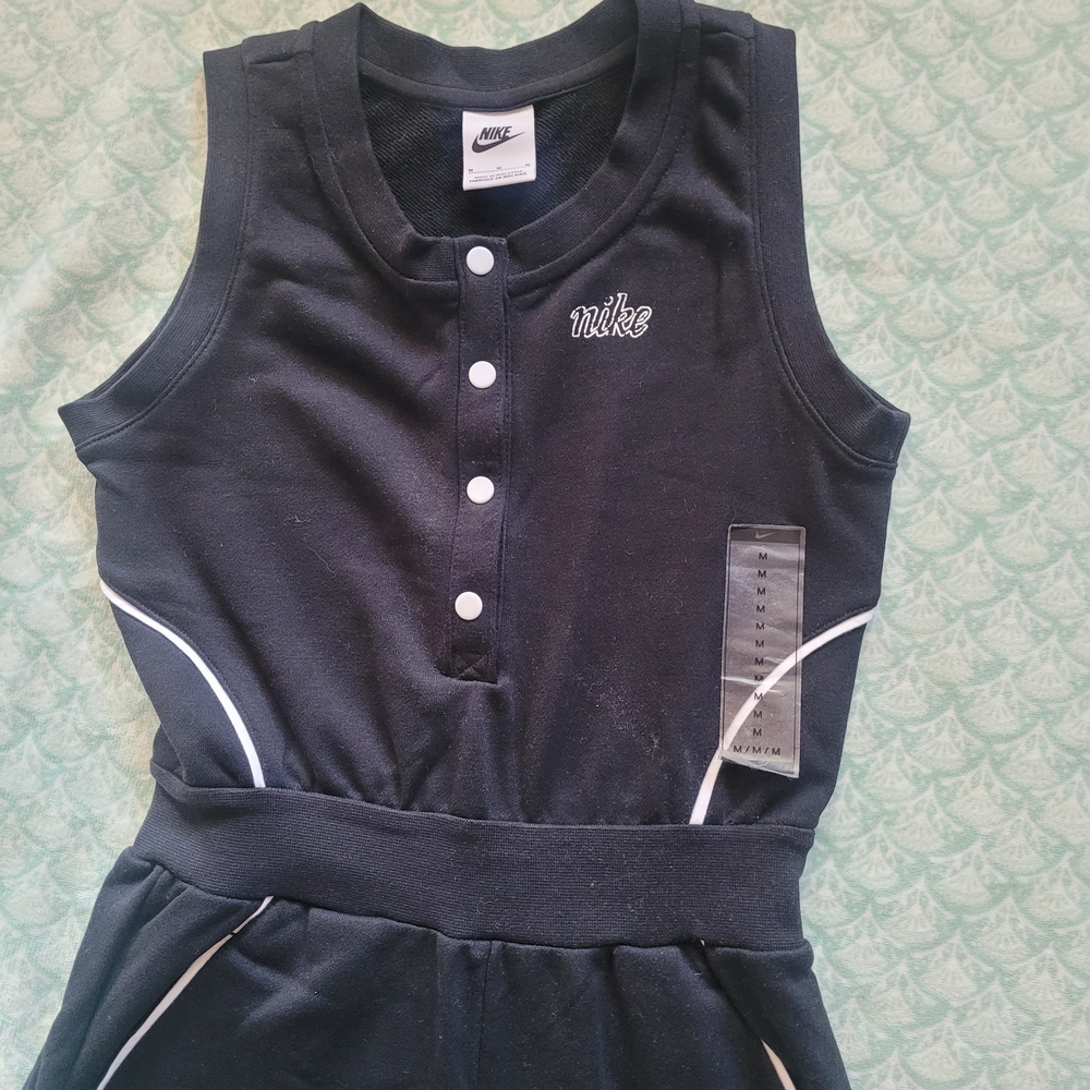 Nike Black Sleeveless Jumpsuit
